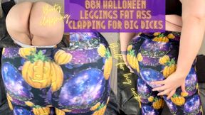 BBW Halloween Leggings Fat Ass Clapping for Big Dicks