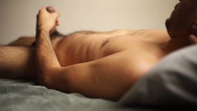 Jacking off on a Rainy Day on My Alone Time
