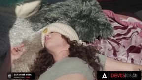 Trans Jade Venus Joins Couple for Deepthroat Threesome Anal Ruin