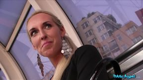 Public Agent - Slim Blondie Ditches Boyfriend To Sucking A Stranger's Prick 1