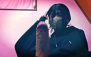 Crossdresser masturbate Facial cumshot Bukkake