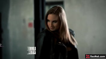 Guy licking gfs foot while fucking hard