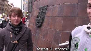 Czech Hunter: Betting on Love at a Dirty Bank