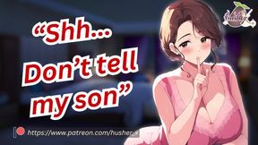 Your Friends Hot Stepmom Invites You To Her Bed With Her [flirting][seductive][french Kissing][binaural