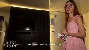 I'_m unfaithful to my girlfriend with my mother-in-law, a very horny big-ass blonde who seduces me behind my girlfriend'_s back