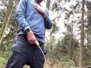 Er musste so dringend pissen