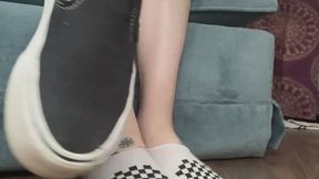 Matthew loves my vans and sock show removal