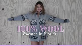 100% WOOL SWEATER in Florida by Domina Paulina