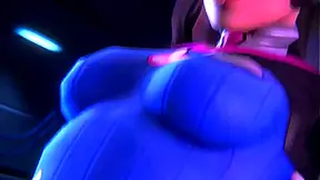 D.Vas Hot Solo Ride in HD Overwatch Hentai Adventure