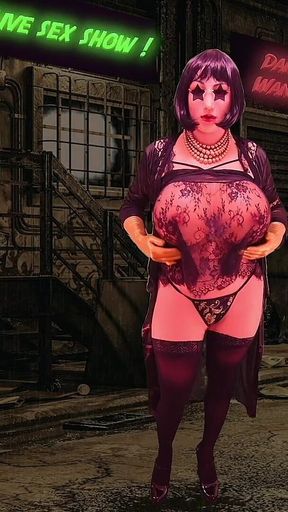 Black Lingerie She Devil