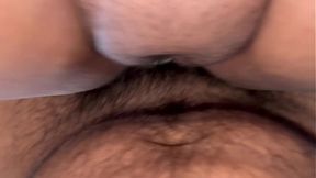 Neighbor's wife enjoys fucked and eats cock while hubby is away