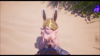 Bunny girl POV animation