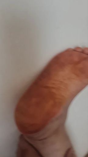 Moroccan BBW Wife Traditional Henna Super Sexy Feets.. Hot Pussy