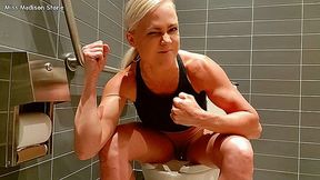 Bodybuilder Flex & Push: Toilet Slavery By BlondBlaster