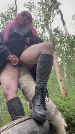 Tail Girl Hiking