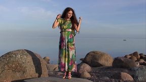 Norma A Enjoys A Sensual Masturbation In A Baltic Evening - Full Video!