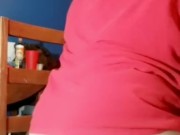 First time riding a dildo (blooper at the end)