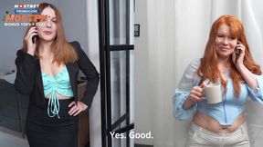 Indigo Sin and her two stepmom share a naughty threesome with scoundrel stepson