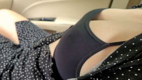 I Let Stranger Play with My Fat Tits in the Car and after Get Screwed