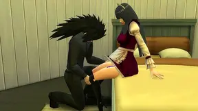 Madara Seduces Shy Hinata for Hardcore Anal Fun in Naruto Anime Adventure