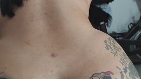 This ass lets out so many wet farts on his completely naked cock and my gas on his cock