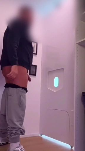 Strict Gay Master at the Gloryhole