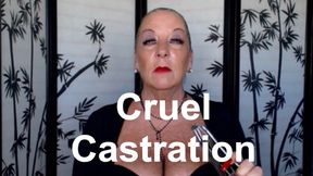 Cruel Castration Goddess Natasha HD (MP4)