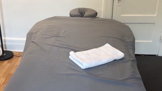 Italian masseur got excited during massage with a new guy.