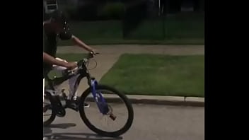 Fucking Her Hard On A Bike