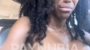 Stuck in Traffic: My Gassy Ebony Ass Suffers in 100° Heat as Broken AC Traps My Stinky Farts
