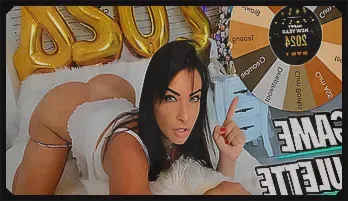 Latina Plays Wheel of Sex – Oiled Boobs & Cum Facial
