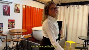 Fucked the ass of the blonde from Brasilia