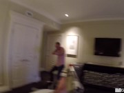 Sexy Step Brothers Deepthroat & Fuck Each Other After A Marshmallow Fight