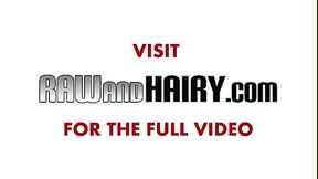 Solo otter tugging his hard cock and dildoing