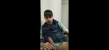 Solo Pleasure in the Bedroom with a Big Cock 🍆