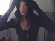 Cute Angels Pt3! Shy female mask Angel pleasures her rubber pussy :3 help her out
