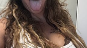 AllyC- in face to face cum down my throat jerk off