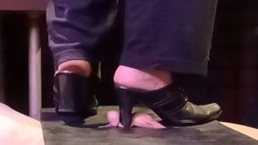 Heel-Crushed Cumming Dick