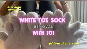 White Toe Sock Removal with JOi