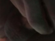 Double cumshot from anal and prostate stimulation