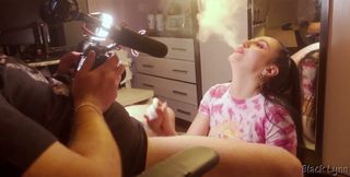 Bts - Vape and Blowjob From Stunning Cocksucker Black Lynn