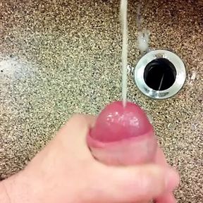 handjob in sink