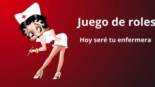 Juego de roles, soy tu enfermera y tu un paciente que se porta muy mal. Gemidos, muchos gemidos ASMR