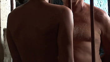 Katerina Vavrova Sucks Off an Old Man Through Jail Cell Bars