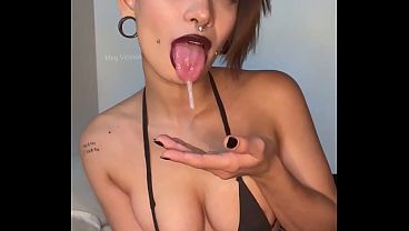 Spanish JOI - Follow My Dirty Instructions &amp_ Cum in My Open Mouth