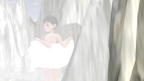 Anime Girls Enjoy Steamy Mixed Bathing Adventure at Remote Hot Springs