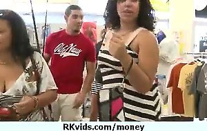 Money talked to that this hot babe 23