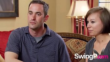Swinger swap for a blojob contest! Horny couples know how to have fun.