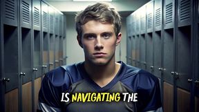 my step-brother s friend, the captain of the football team, did this to me when we were alone... (gay fuck story)