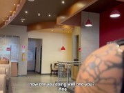 Colombian takes off her panties in a public place and gives them to a stranger - Luna Vitaler